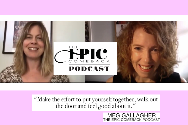 fashion stylist meg gallagher featured on epic comeback podcast