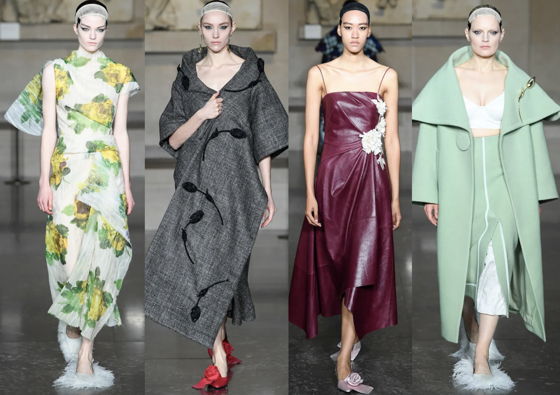 RUNWAY CHEAT SHEET, Trends from London and New York Fashion Week AW 24