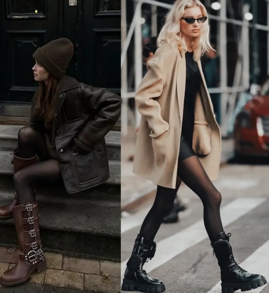 How to Style Your Dresses with Boots in Fall and Winter How to Style Your Dresses with Boots in Fall and Winter